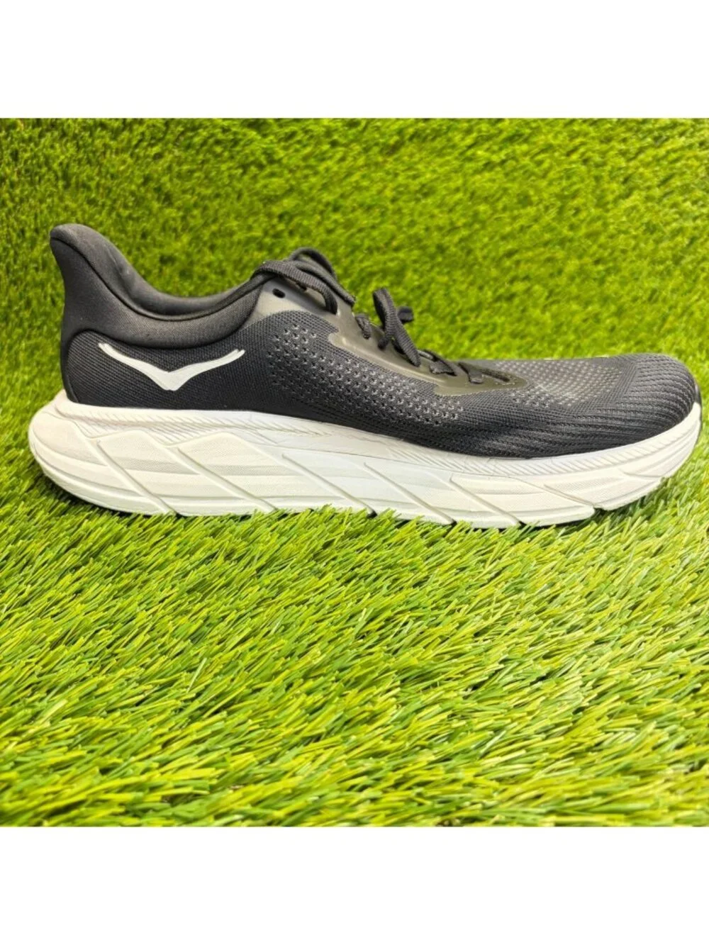 Hoka One One Arahi 7 Womens Size 10D Black White Athletic Running Shoes Sneaker_4